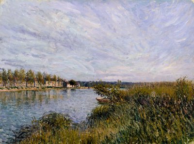 Blick auf Saint-Mammès von Alfred Sisley